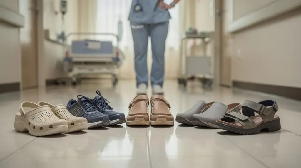 Quelles chaussures pour infirmière choisir ? Top 5 des modèles pour tenir 12 heures debout